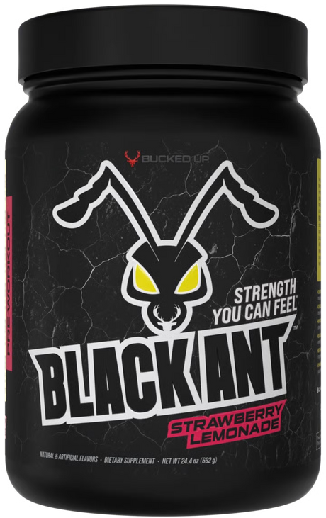 Bucked Up Black Ant Pre-workout Strawberry Lemonade