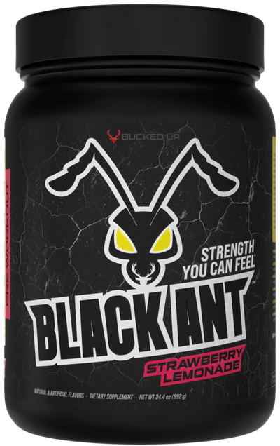Bucked Up Black Ant Pre-workout Strawberry Lemonade