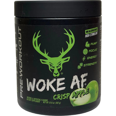 Bucked Up Woke AF Pre-Workout — High-Stim Energy, Pump & Focus (30 Servings)