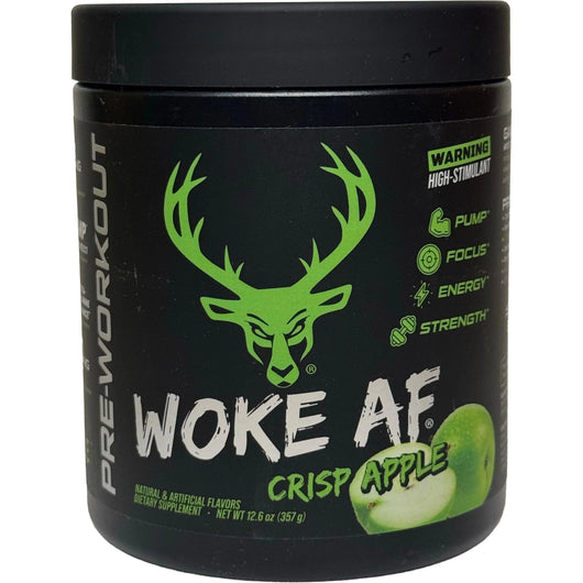 Bucked Up Woke AF Pre-Workout — High-Stim Energy, Pump & Focus (30 Servings)