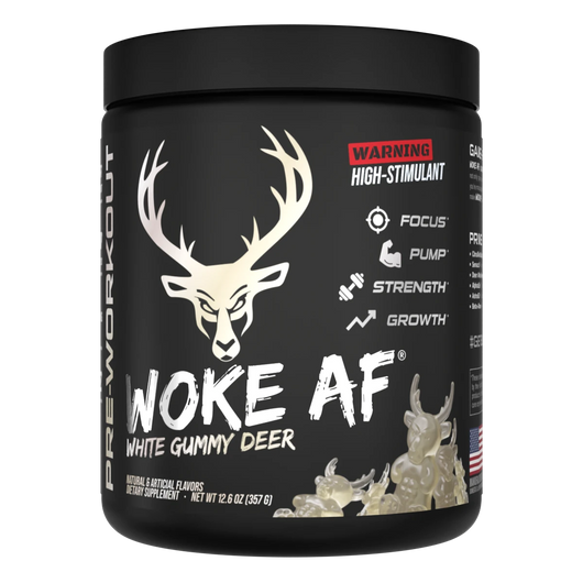 Bucked Up Woke AF Pre-Workout — High-Stim Energy, Pump & Focus (30 Servings)