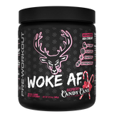 Bucked Up Woke AF Raspberry Candy Cane pre-workout