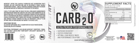 CARB2O® performance carbohydrate by Nutristat