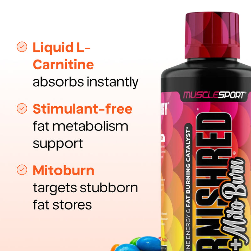 CarniShred + Mitoburn L-Carnitine