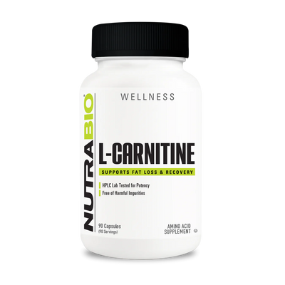 NutraBio L-Carnitine (500mg)