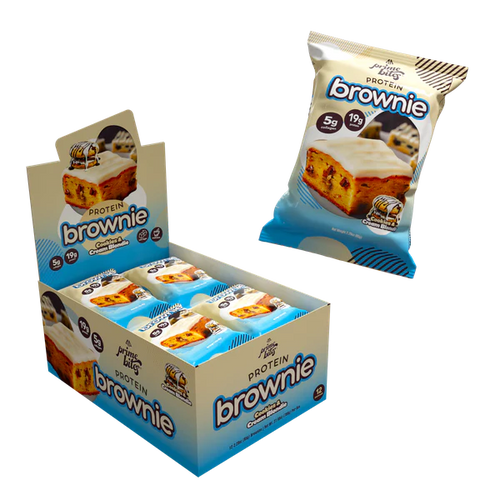 Alpha Prime Prime Bites Protein Brownies – 19g Whey, 5g Collagen, Low Sugar