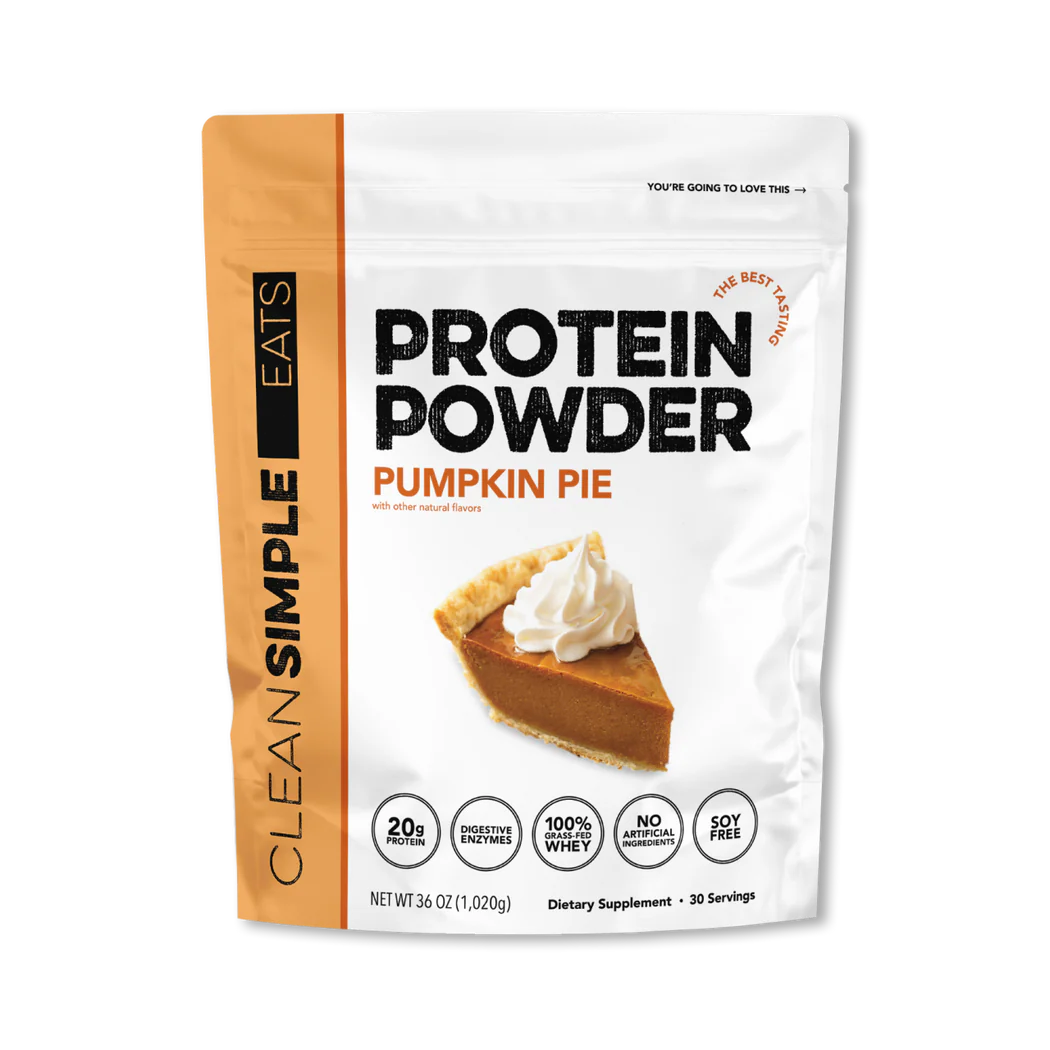 Clean Simple Eats Pumpkin Pie Protein Powder 
