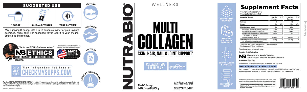 Multi Collagen by Nutra Bio