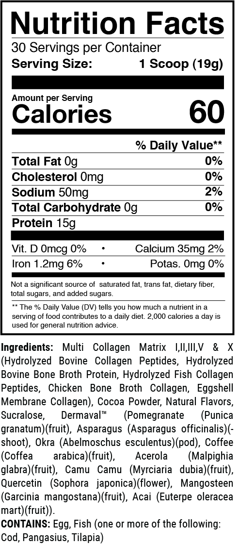 1st Phorm Collagen Powder with Dermaval