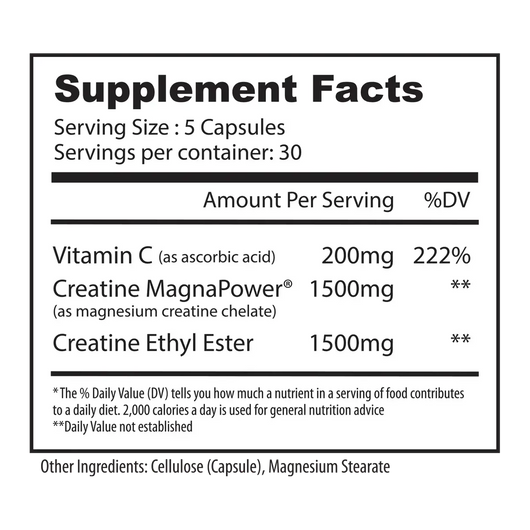 Alpha CRE X2 Creatine Pills by Alpha Supps