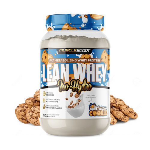 MuscleSport Lean Whey Crispy Cookie Whey Protein Isolate