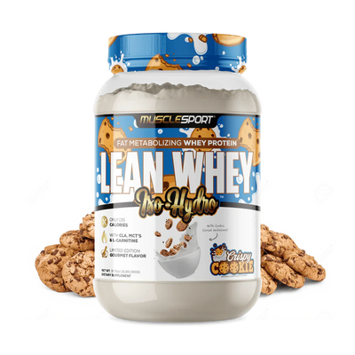 MuscleSport Lean Whey Crispy Cookie Whey Protein Isolate
