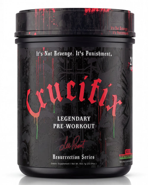 NutriFitt Crucifix Pre-Workout (Lee Priest Collab), 350mg Caffeine, 21 Servings