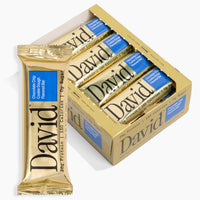 David Protein Bar — 28g Protein, 150 Calories, 0g Sugar (12-Bar Carton)
