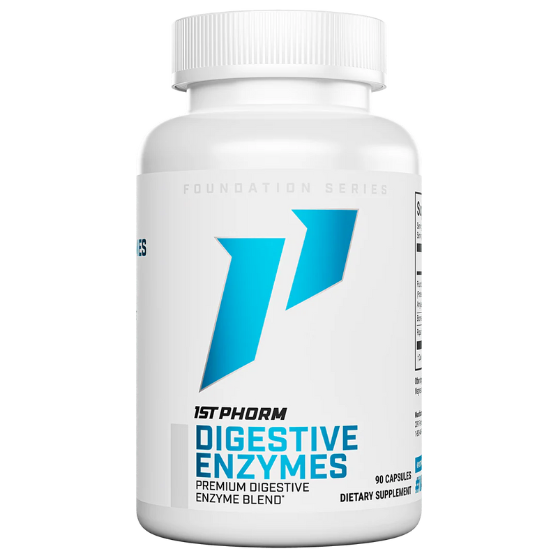 1st Phorm DIGESTIVE ENZYMES - Digestion Support Formula by 1StPhorm