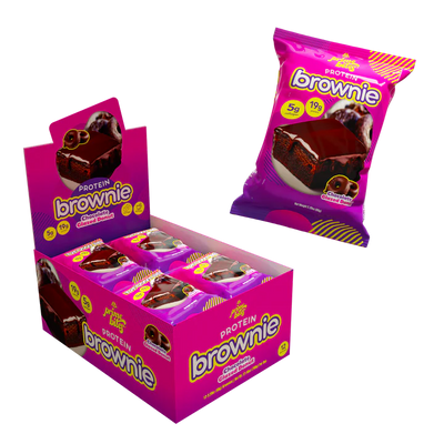 Alpha Prime Prime Bites Protein Brownies – 19g Whey, 5g Collagen, Low Sugar