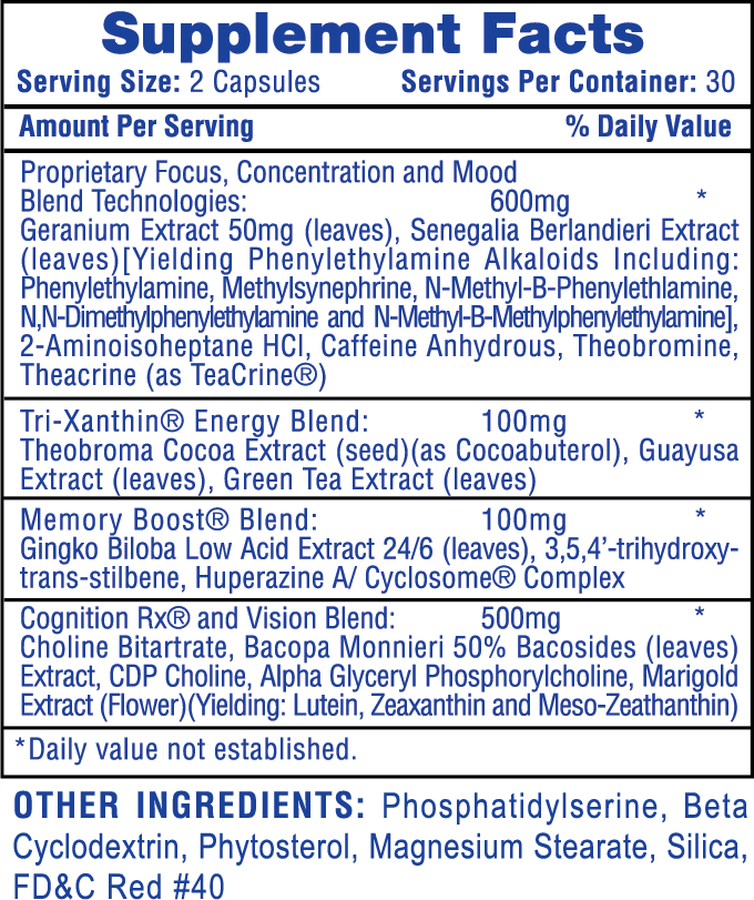 Cogni Sport - Energy, Mood, & Focus by Hi-Tech Pharma
