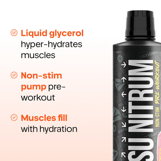 FSU NITRUM : Non-Stim Pre-Workout & Liquid Glycerol Pump