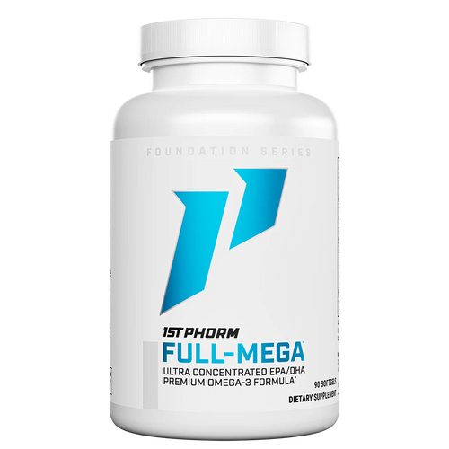FULL-MEGA Omega-3 Fish Oil by 1stPhorm