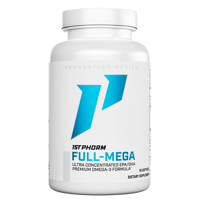 FULL-MEGA Omega-3 Fish Oil by 1stPhorm