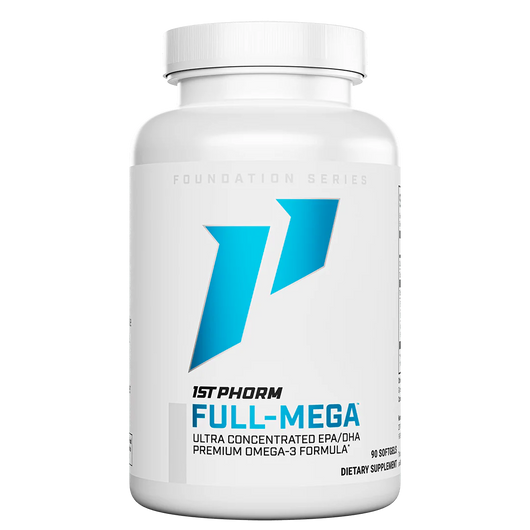 FULL-MEGA Omega-3 Fish Oil by 1stPhorm