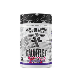 Frontline Formulations Gauntlet Pre-Workout Powder | Energy & Focus Support