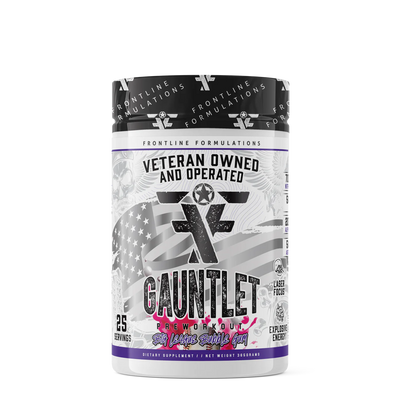Frontline Formulations Gauntlet Pre-Workout Powder | Energy & Focus Support