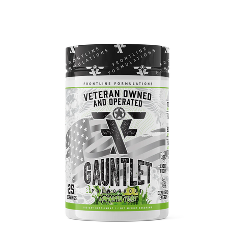 Gauntlet Pre-Workout Powder by Frontline Formulations