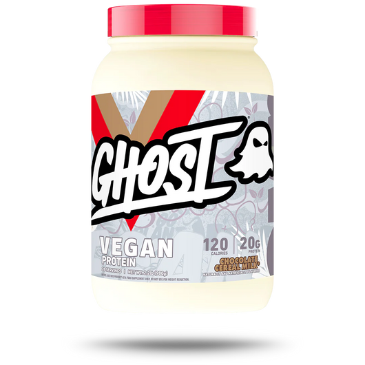 Ghost Vegan Protein powder in Chocolate Cereal Milk