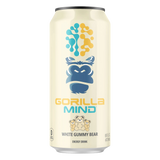 Gorilla Mind Energy Drink White Gummy Bear Flavor