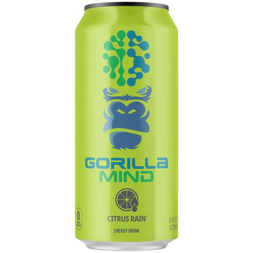Gorilla Mind energy drink Citrus Rain
