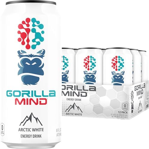 Gorilla Mind Sugar-Free Energy Drink – Boost Focus, Performance & Stamina | Best Price & Fastest Shipping at CompleteHealthShop.com