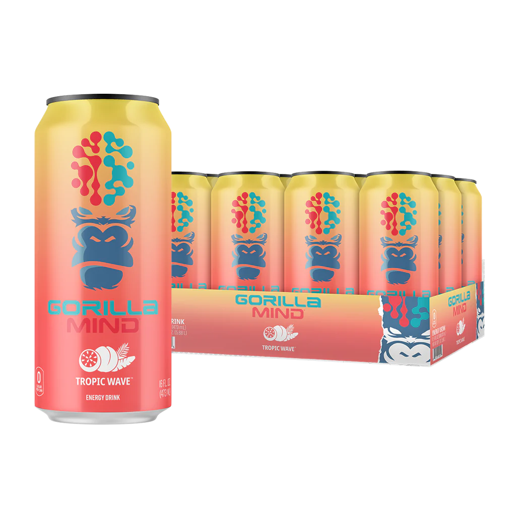 Gorilla Mind Sugar-Free Energy Drink – Boost Focus, Performance & Stamina | Best Price & Fastest Shipping at CompleteHealthShop.com
