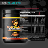 Gorilla Mode Pre-Workout by Gorilla Mind – High-Stim Pump, Energy & Focus Formula