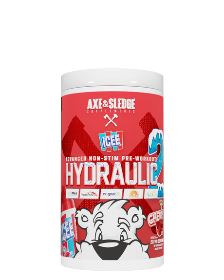 Hydraulic Stimulant-Free Pump Pre-Workout Powder by Axe & Sledge Supplements