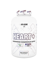 Heart+, Cardiovascular Support and Heart Health Supplement with COQ10, Rejuna, Citrus Bergamot, and Turmeric from Axe & Sledge