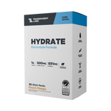 Transparent Labs Hydrate – Sugar-Free Electrolyte Powder with Coconut Water, Taurine & SenActiv for Optimal Hydration & Recovery