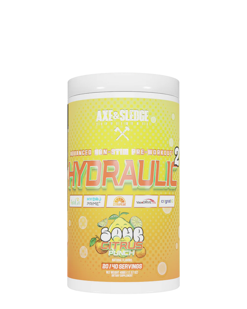 Axe & Sledge Supplements Hydraulic Stimulant-Free Pre-Workout Powder