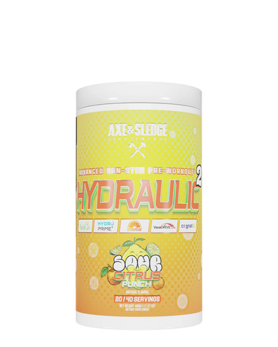 Axe & Sledge Supplements Hydraulic Stimulant-Free Pre-Workout Powder