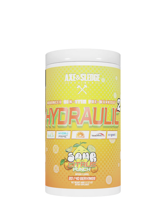 Axe & Sledge Supplements Hydraulic Stimulant-Free Pre-Workout Powder