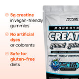 HYPD Supps Gummi Gains – Creatine Monohydrate Gummies for Strength, Endurance & Recovery