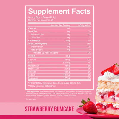 RAW CBUM Itholate — 100% Micro-Filtered Whey Isolate, ~25g Protein (Low Fat/Carb)