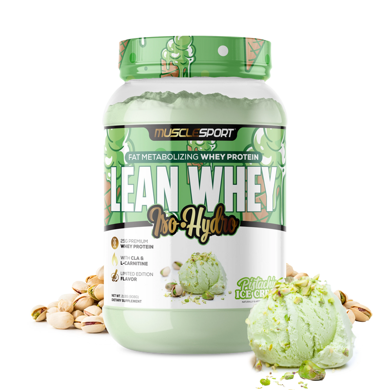 MuscleSport Lean Whey Protein Powder | 25g Isolate + MCT & L-Carnitine