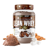 Muscle Sport Lean Whey isolate protein powder Rocky Road flavor