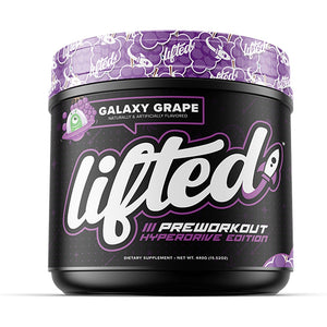 Lifted Hyperdrive Pre-Workout, 40 Servings Galaxy Grape