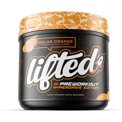 Lifted Hyperdrive Pre-Workout, 40 Servings Solar Orange