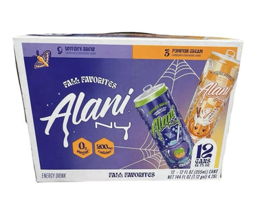 Alani Nu Energy Drink 12-Pack – Best-Tasting Zero Sugar Energy Cans for Focus, Energy & Performance