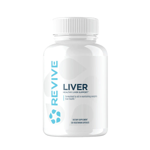 Revive MD Natural Liver Cleanse & Detox, Liver Health Support Formula - Milk Thistle Liver - Inflammation Reducer - 120 Capsules