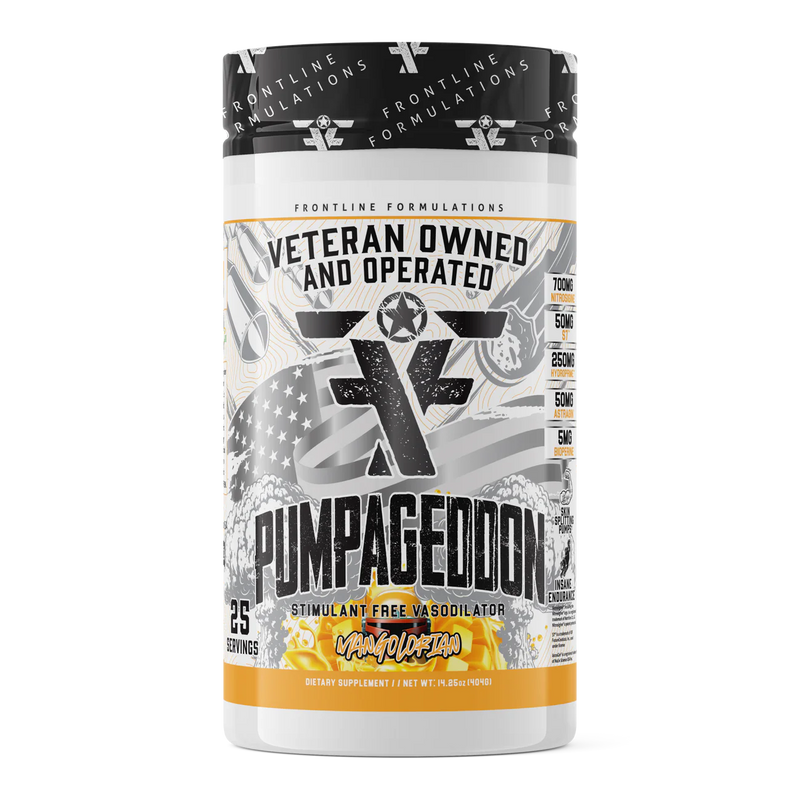 Pumpageddon - Stimulant Free Preworkout by Frontline Formulations