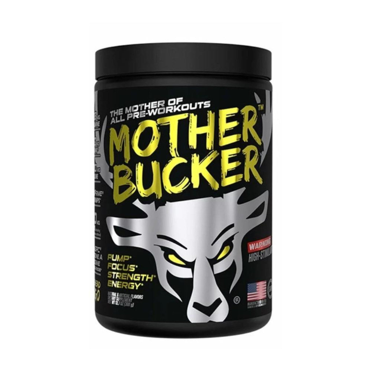 Bucked Up High-Stimulant Mother Bucker Pre-workout Musclehead Mango